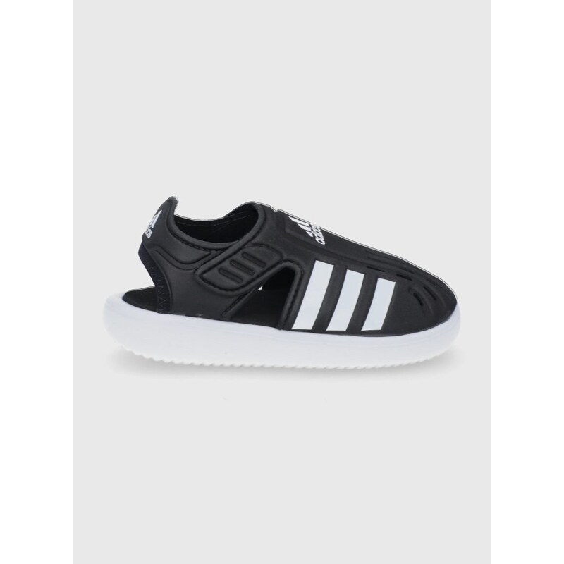 Dětské sandály adidas GW0384 černá barva