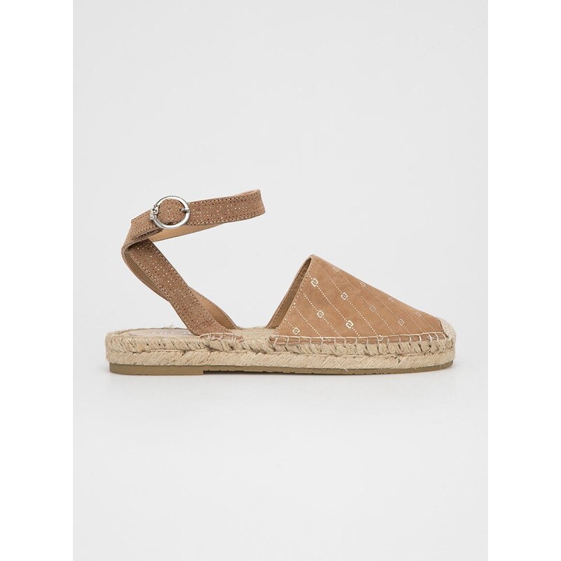 Semišové espadrilky Liu Jo Vera 01 hnědá barva