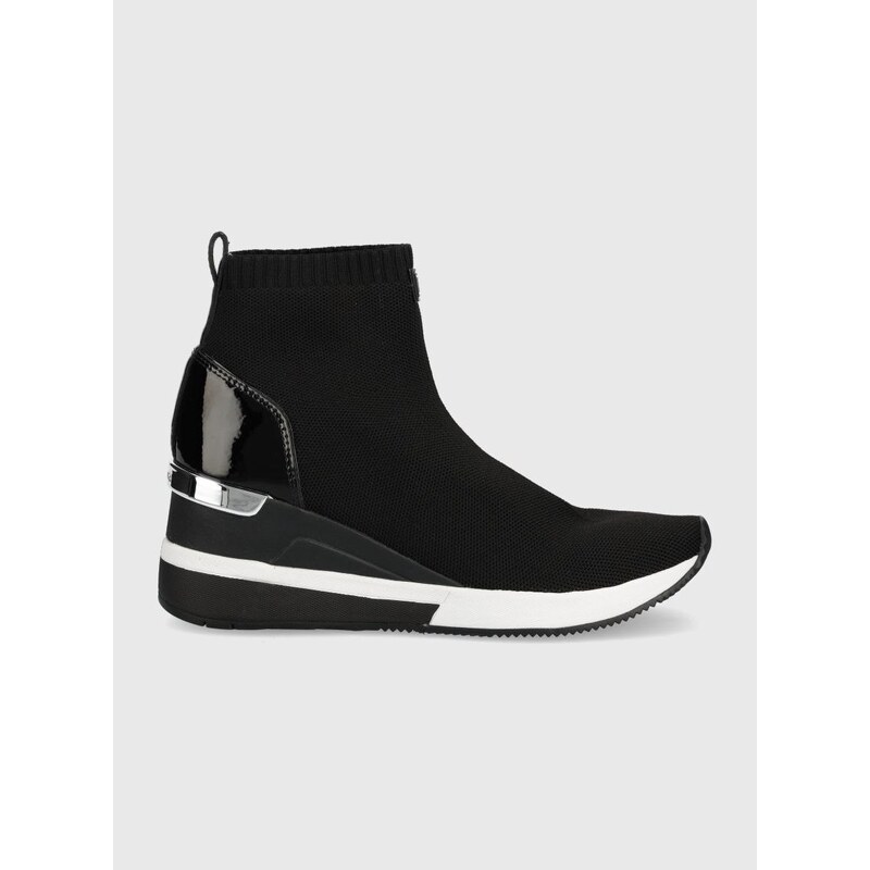 MICHAEL Michael Kors Sneakers boty MICHAEL Kors Skyler Bootie černá barva