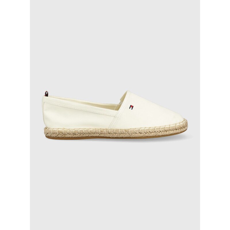 Espadrilky Tommy Hilfiger bílá barva