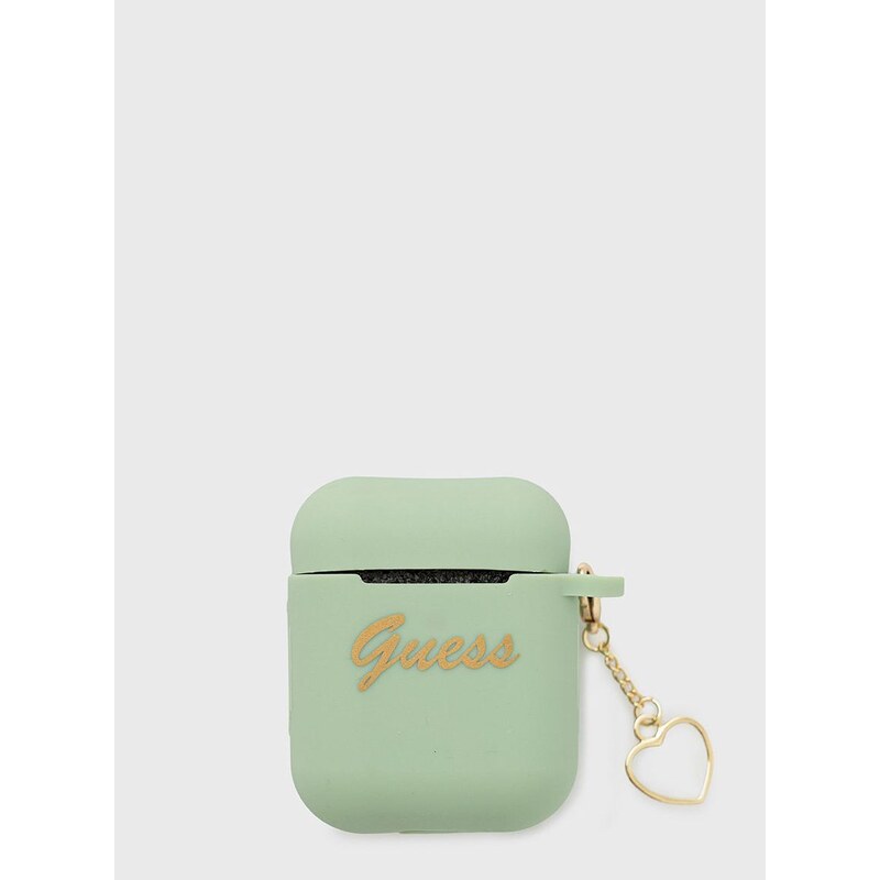 Kryt na airpods Guess Airpods Cover zelená barva