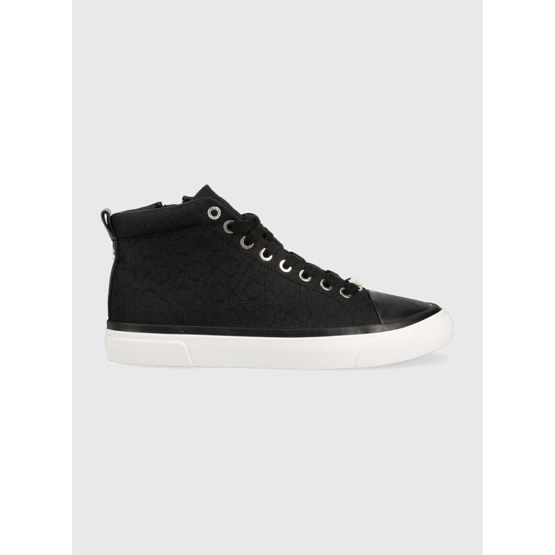 Kecky Calvin Klein Vulc High Top černá barva