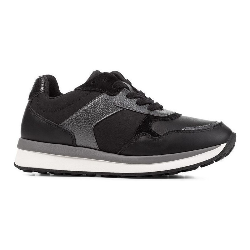 Sneakers boty Geox Runntix černá barva - GLAMI.cz