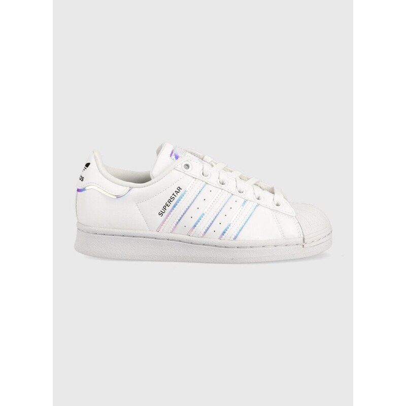 Dětské sneakers boty adidas Originals bílá barva