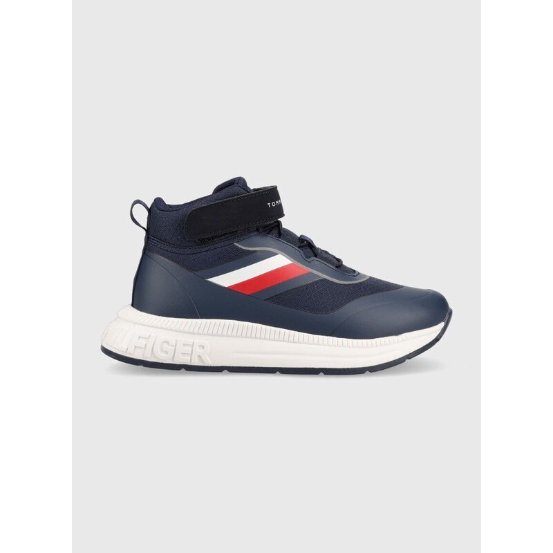 Dětské sneakers boty Tommy Hilfiger tmavomodrá barva