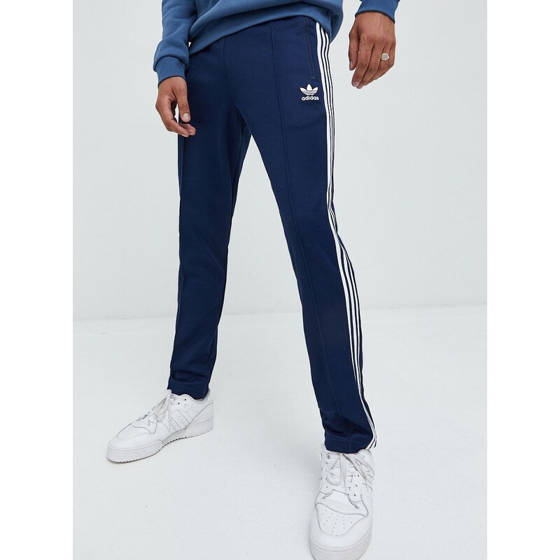 Tepláky adidas Originals pánské, tmavomodrá barva, s aplikací