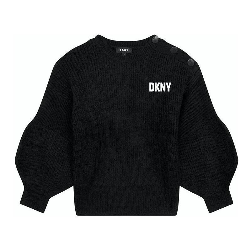 Dětský svetr Dkny černá barva