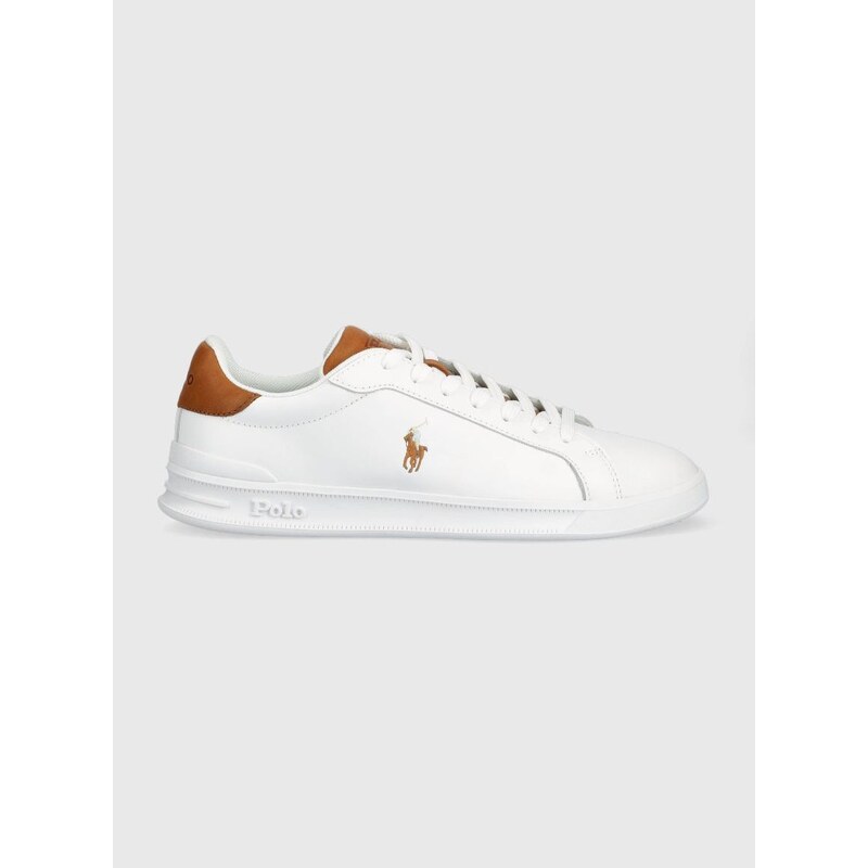 Sneakers boty Polo Ralph Lauren Hrt Ct Ii bílá barva