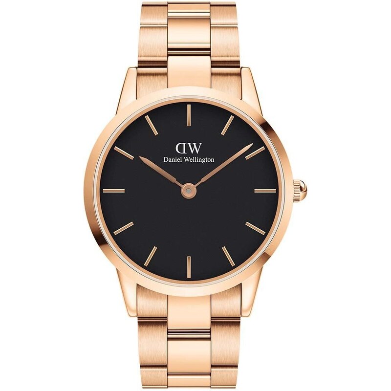 Hodinky Daniel Wellington Iconic Link 40 růžová barva