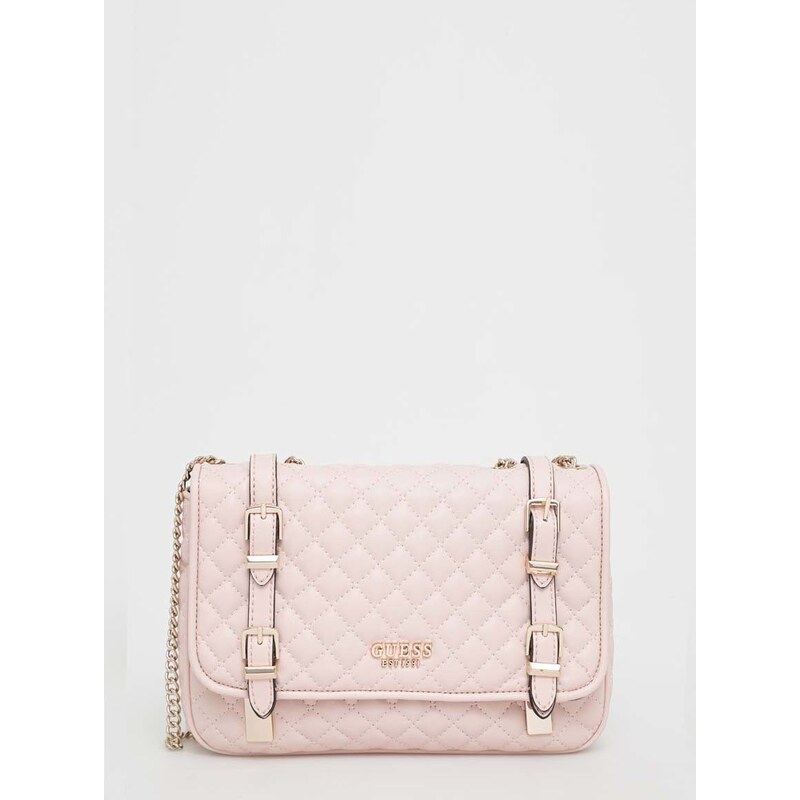 kabelka Guess růžová barva