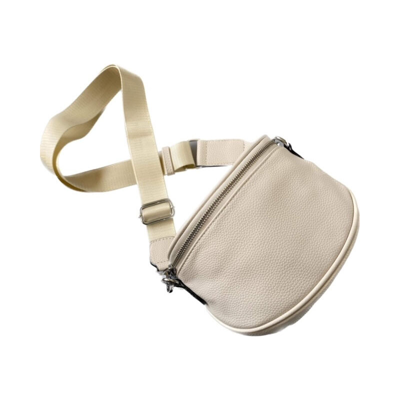 Piazza Italia Dámská crossbody ledvinka větší - světle béžová