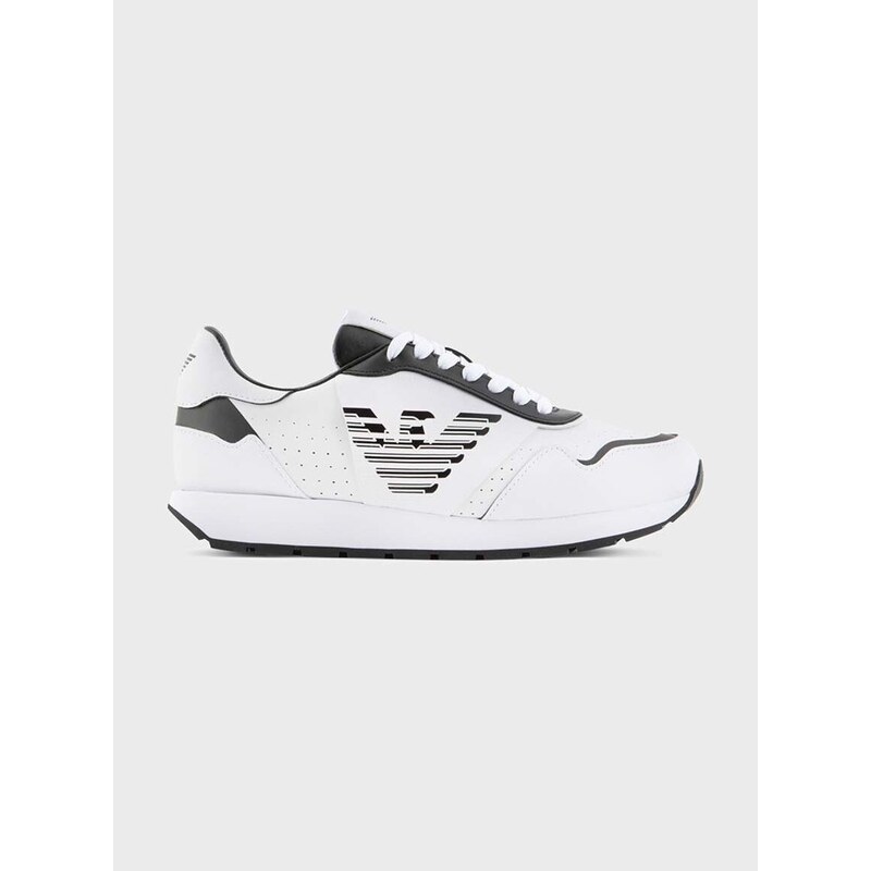 Sneakers boty Emporio Armani bílá barva, X3X159 XN758 S477