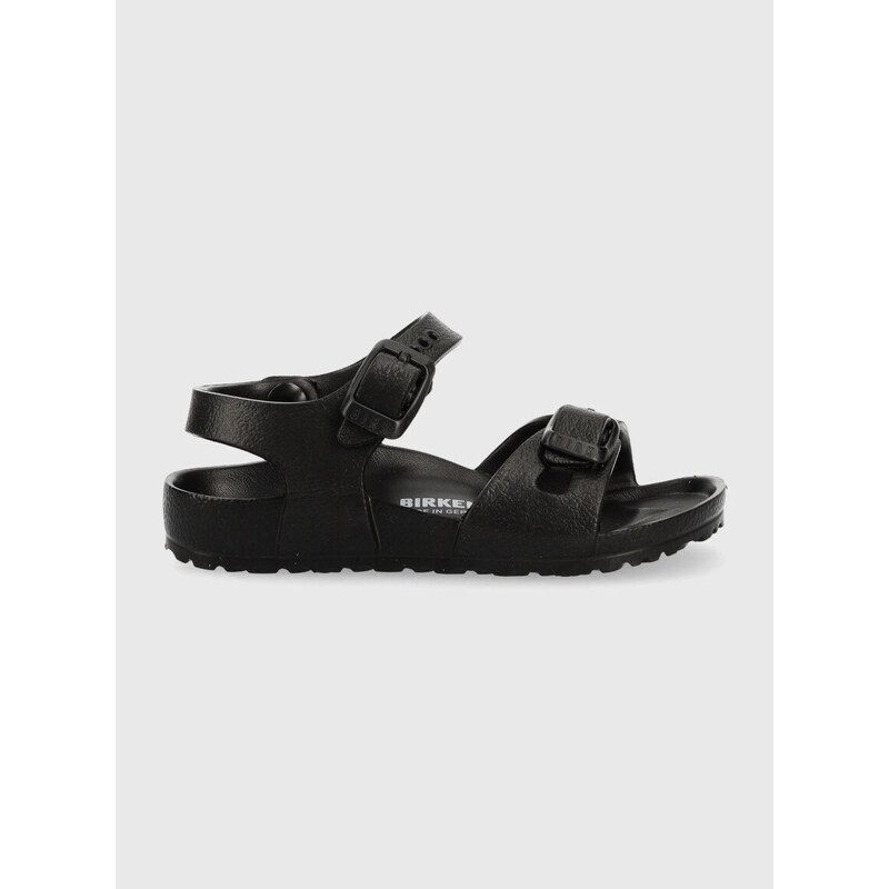 Dětské sandály Birkenstock černá barva