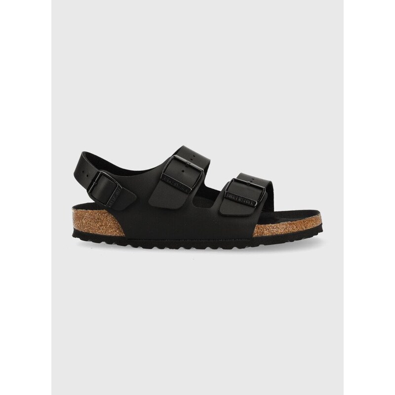 Sandály Birkenstock MILANO dámské, černá barva, 1024998