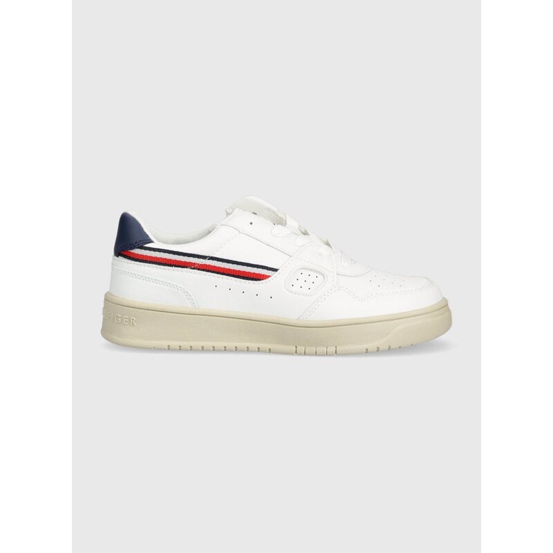 Dětské sneakers boty Tommy Hilfiger bílá barva