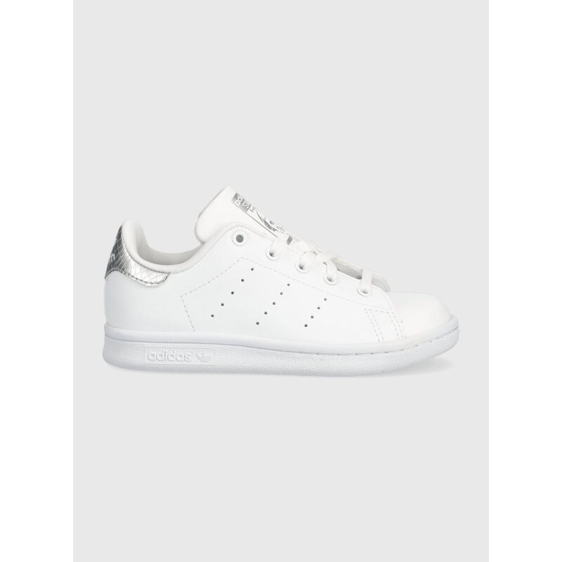 Dětské sneakers boty adidas Originals STAN SMITH C bílá barva