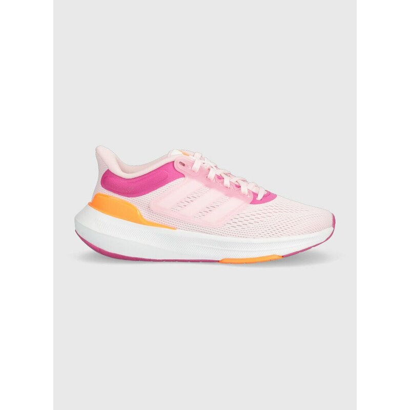 Dětské sneakers boty adidas ULTRABOUNCE J růžová barva