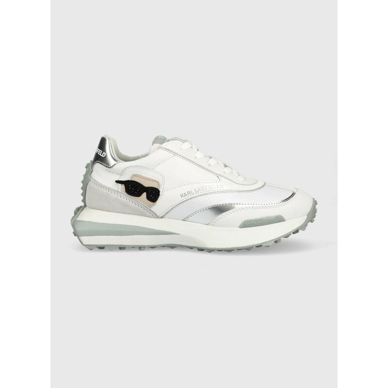 Sneakers boty Karl Lagerfeld ZONE bílá barva, KL62930N