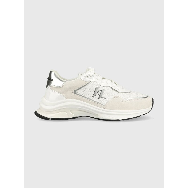 Sneakers boty Karl Lagerfeld LUX FINESSE bílá barva, KL63165