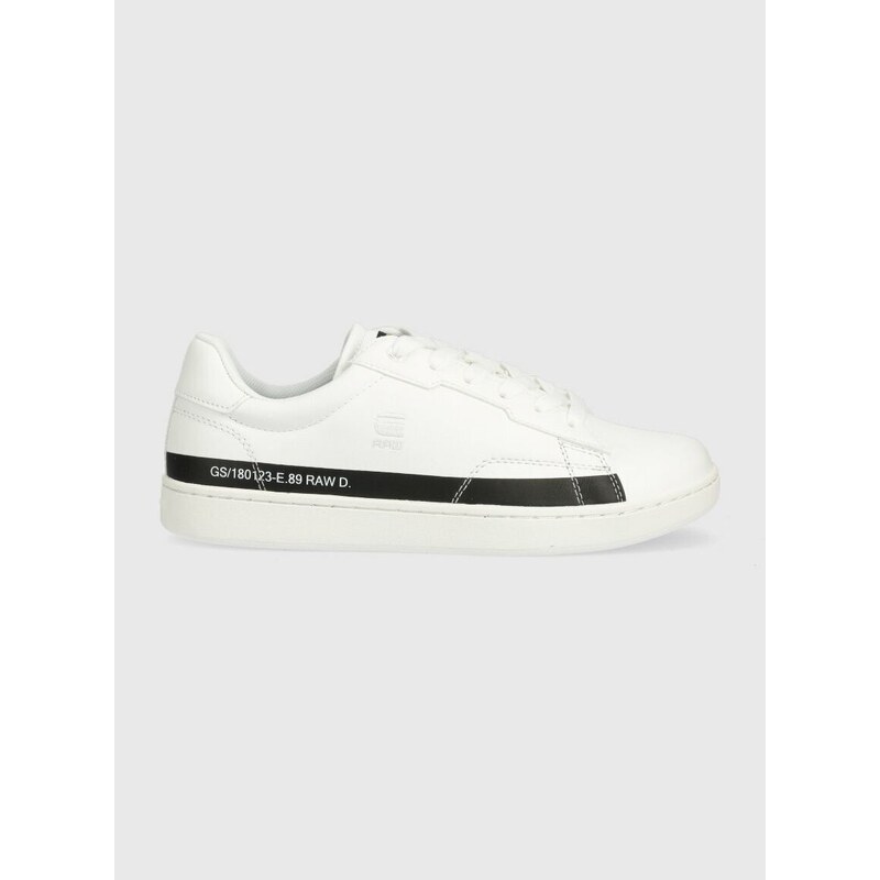 Sneakers boty G-Star Raw Cadet Lea bílá barva, 2311002524.WHT.BLK