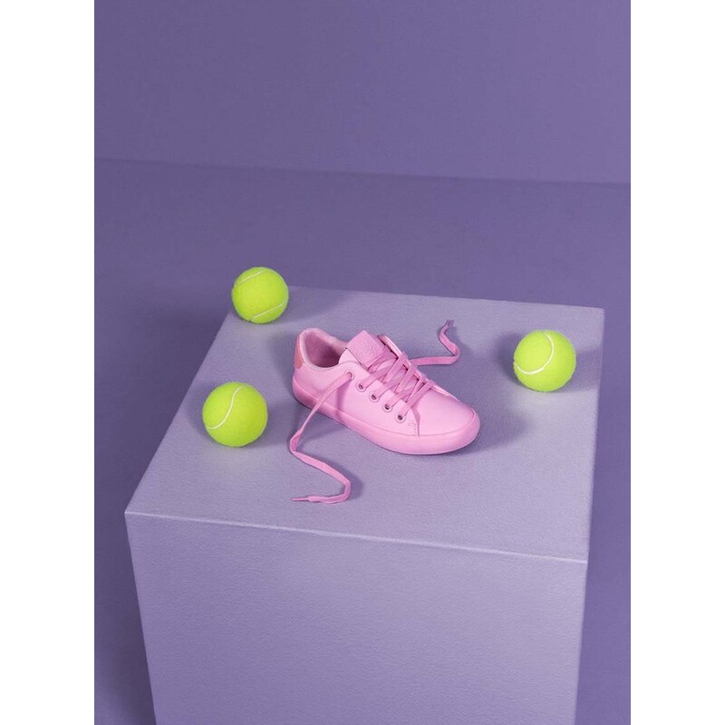 Dětské sneakers boty Reima růžová barva
