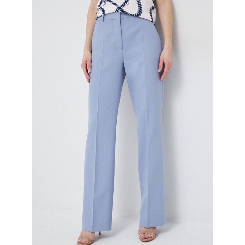 Kalhoty Calvin Klein dámské, jednoduché, high waist