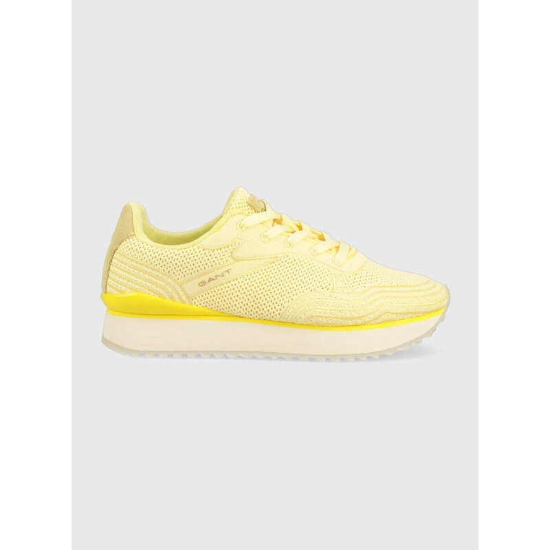 Sneakers boty Gant Bevinda žlutá barva, 26538870.G328