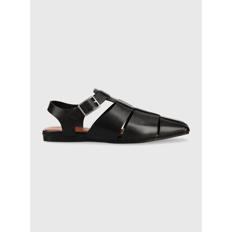 Kožené sandály Vagabond Shoemakers WIOLETTA dámské, černá barva, 5501-101-20