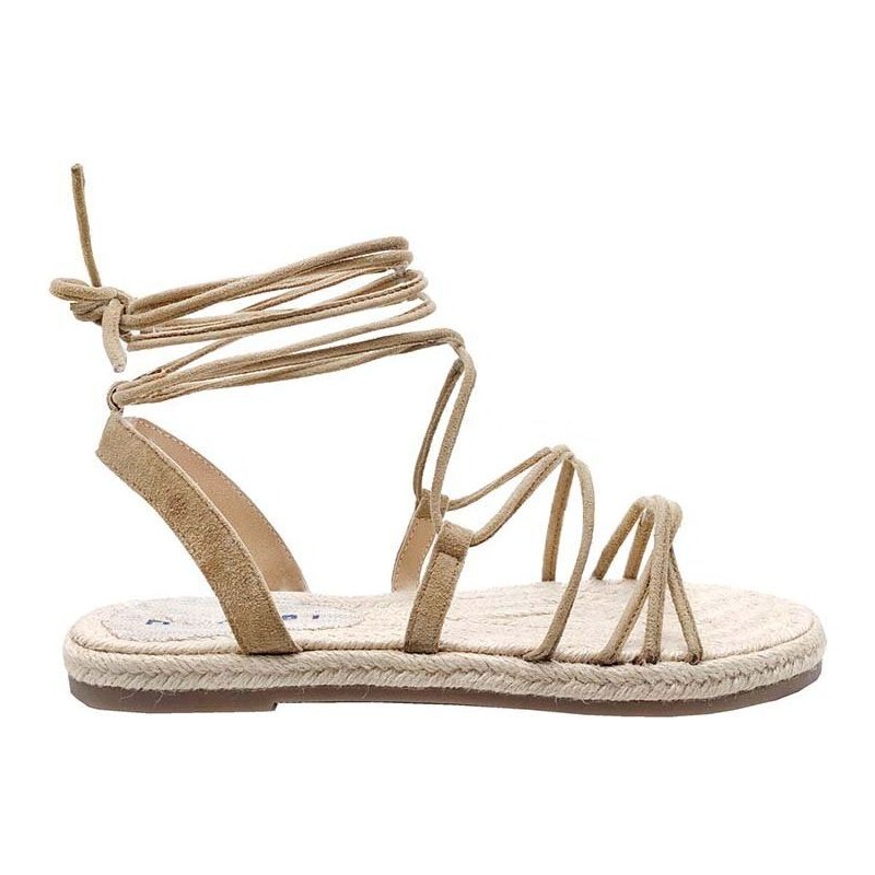 Sandály Manebi Jute Sandals dámské, béžová barva, P 0.1 Y0