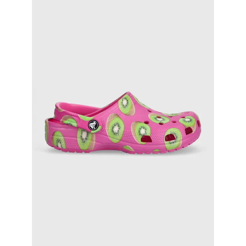 Pantofle Crocs Classic Hyper Real Clog dámské, růžová barva, 208343,  208343.312-312 - GLAMI.cz