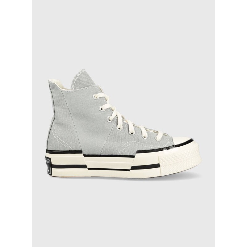 Kecky Converse Chuck 70 Plus šedá barva, A00741C