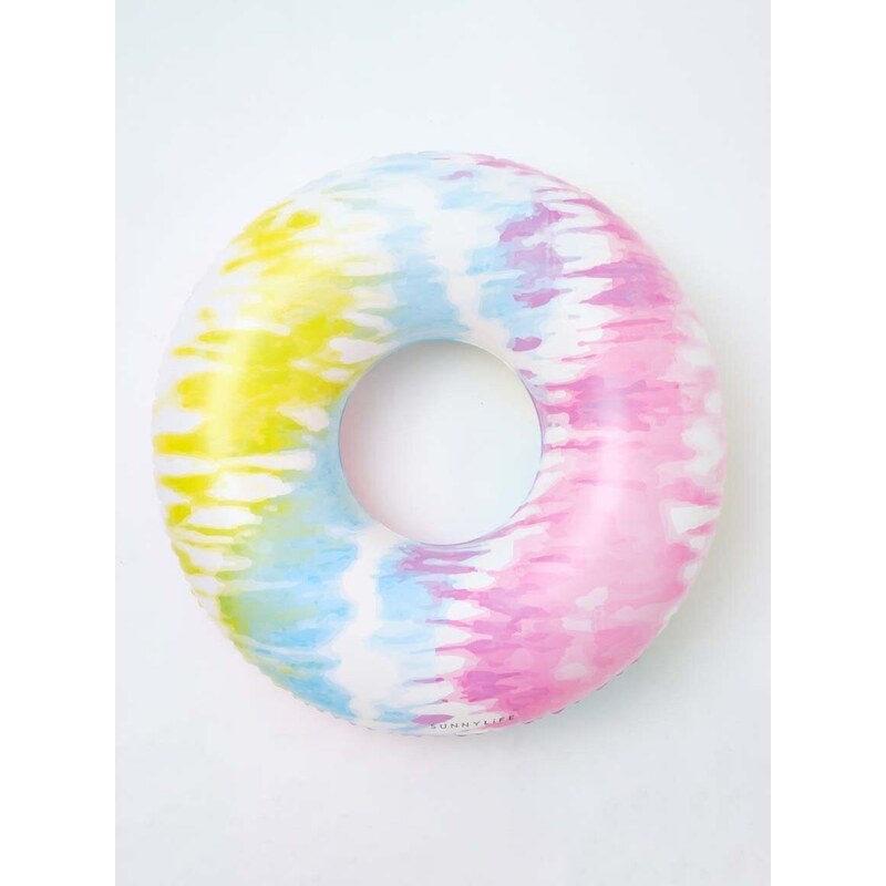 Plavecké kolo SunnyLife Tie Dye Sorbet