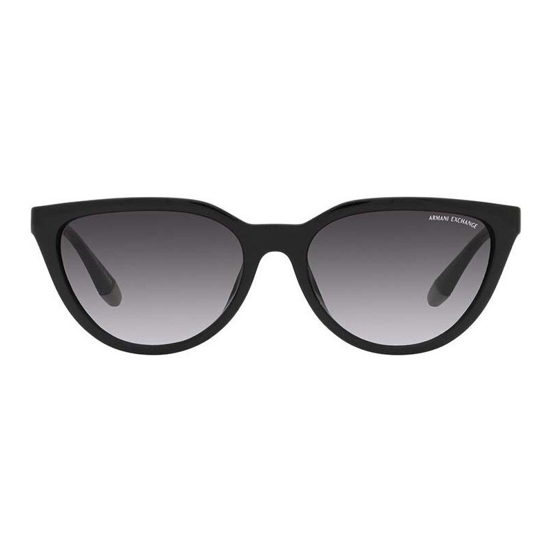 Sluneční brýle Armani Exchange dámské, černá barva
