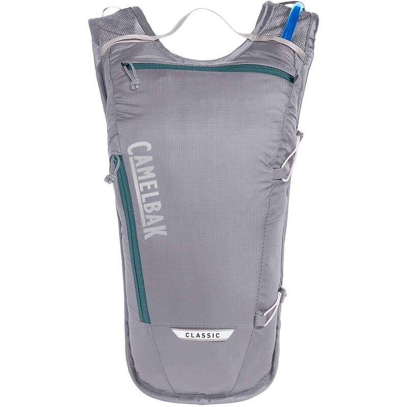 Cyklistický batoh s vodním měchem Camelbak Classic Light šedá barva, s potiskem