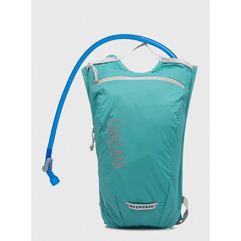 Cyklistický batoh s vodním měchem Camelbak Hydrobak Light tyrkysová barva, s potiskem