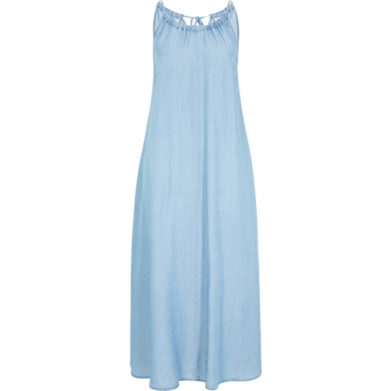 bonprix Džínové šaty z lyocellu TENCEL Modrá