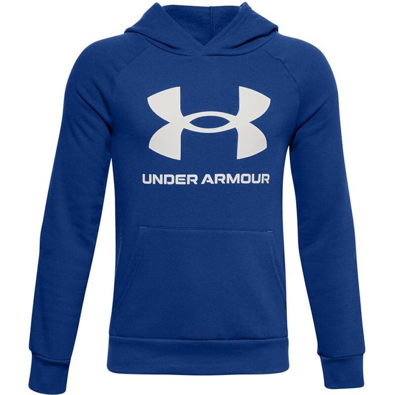 Mikina Under Armour 1357585 tmavomodrá barva, s potiskem