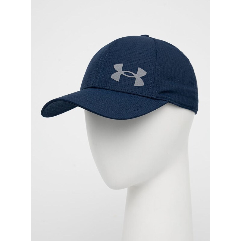 Kšiltovka Under Armour Isochill Armourvent 1361530 tmavomodrá barva, s potiskem