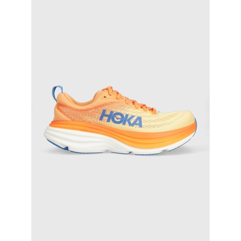Běžecké boty Hoka Bondi 8 oranžová barva, 1123202