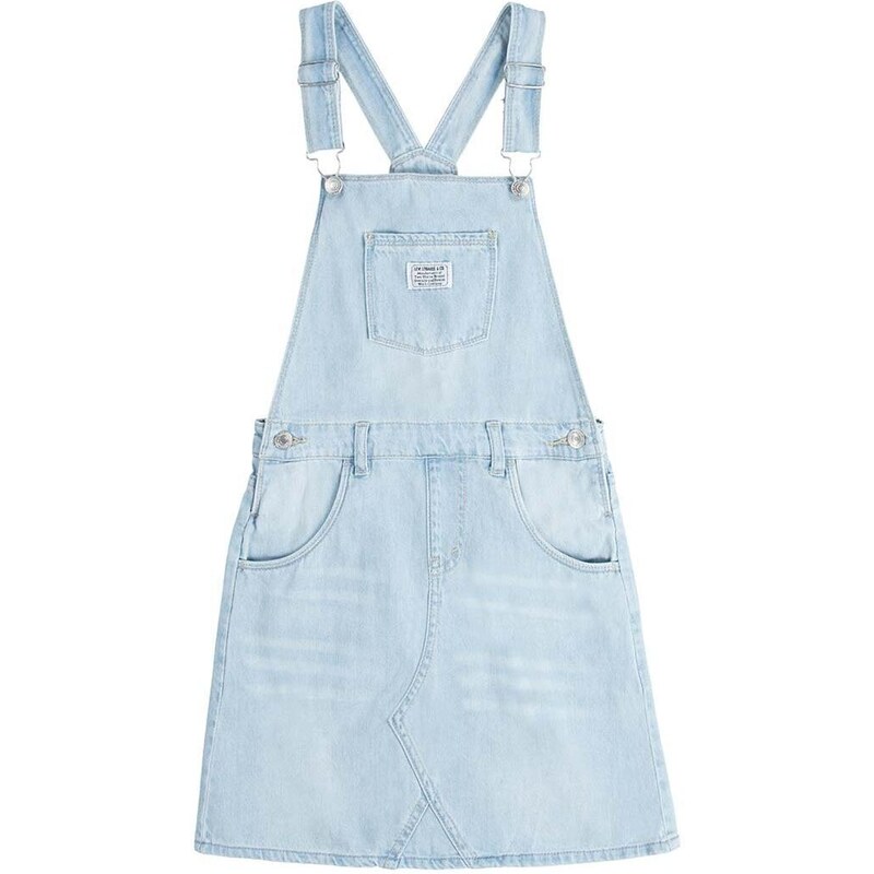 Dětské riflové šaty Levi's mini