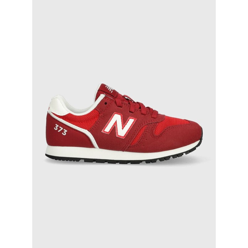 Dětské sneakers boty New Balance NBYC373 červená barva