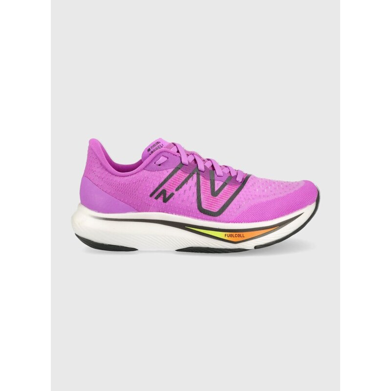 Běžecké boty New Balance FuelCell Rebel v3 fialová barva