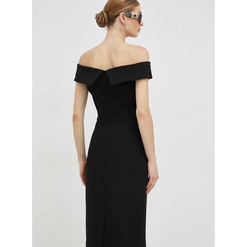 Šaty Ivy Oak černá barva, mini