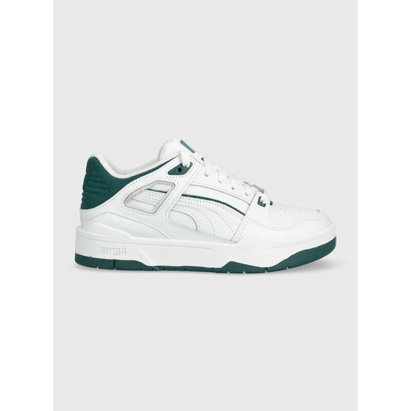 Dětské sneakers boty Puma Slipstream Jr bílá barva