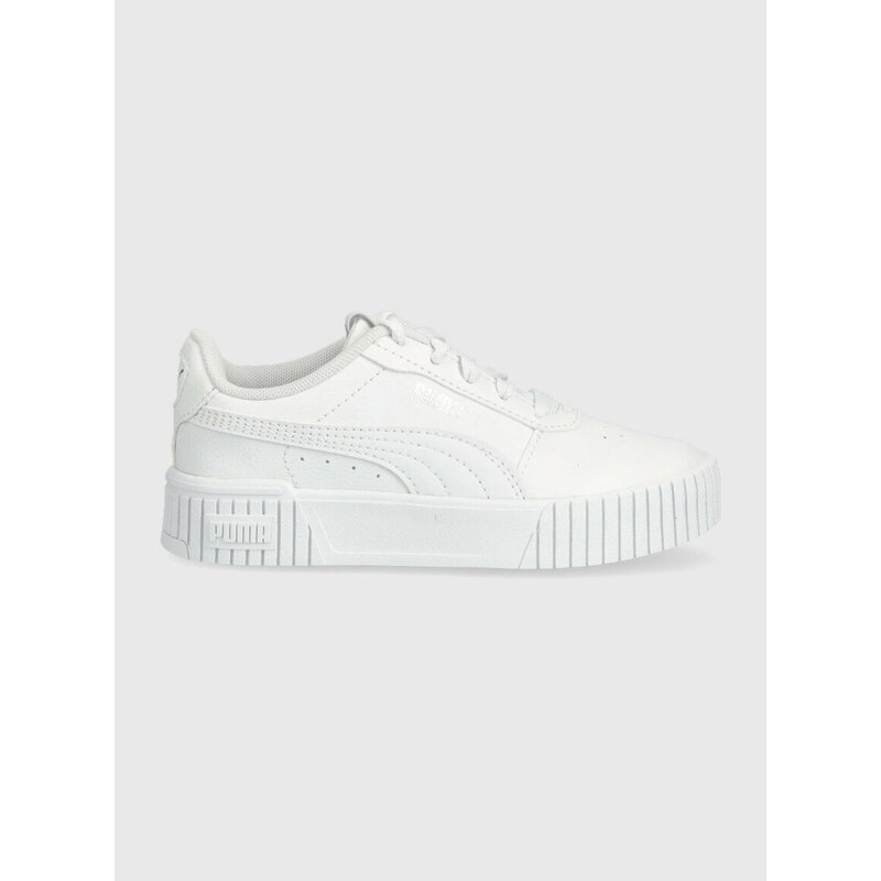 Dětské sneakers boty Puma Carina 2.0 PS bílá barva