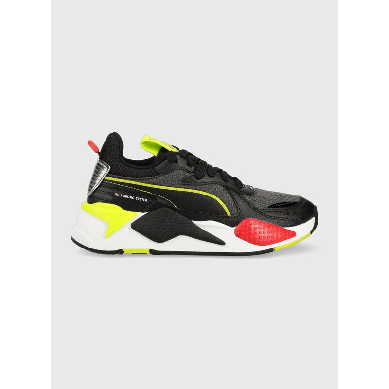 Dětské sneakers boty Puma RS-X EOS Jr černá barva