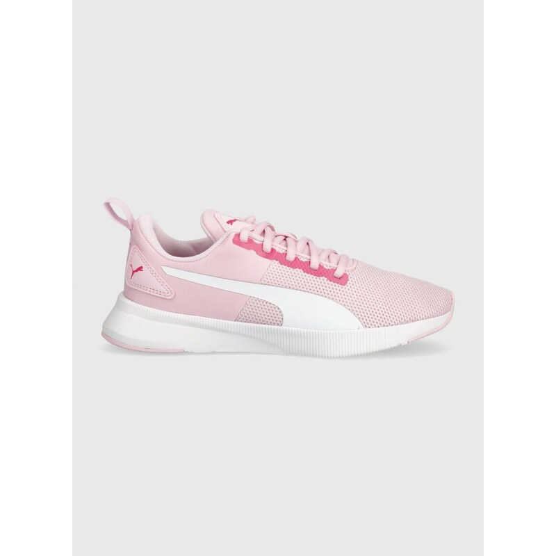 Dětské sneakers boty Puma Flyer Runner Jr růžová barva