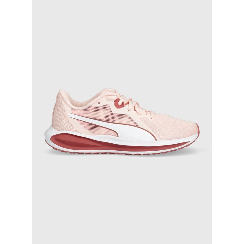 Dětské sneakers boty Puma Twitch Runner Jr růžová barva