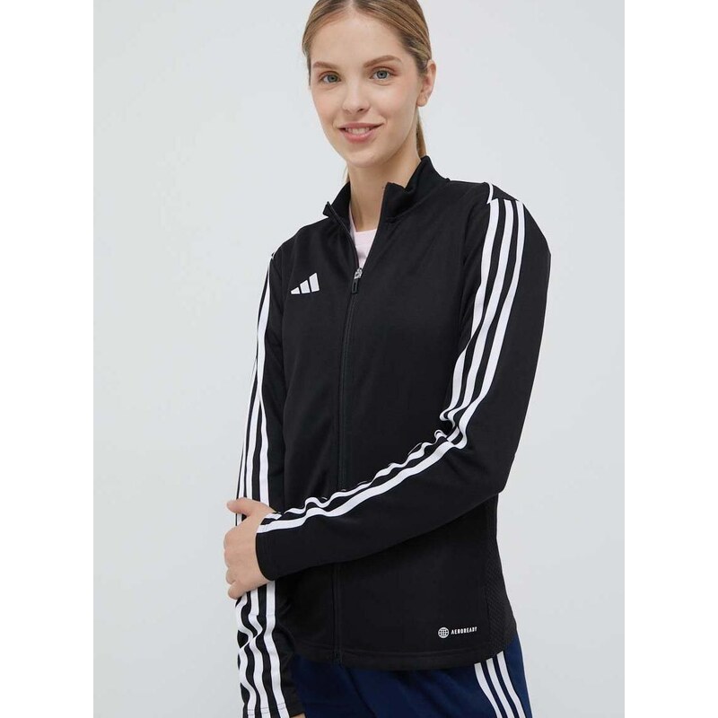 Tréninková mikina adidas Performance Tiro 23 League černá barva, s aplikací, HS3515