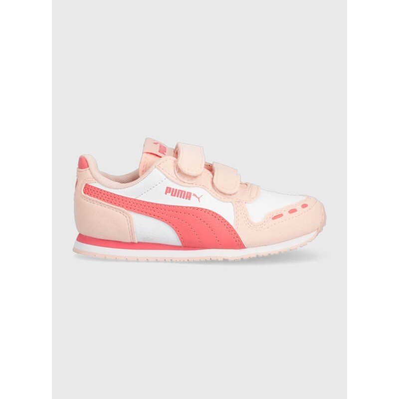 Dětské sneakers boty Puma Cabana Racer SL 20 V PS růžová barva